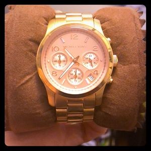 Rose Gold Michael Kors Watch